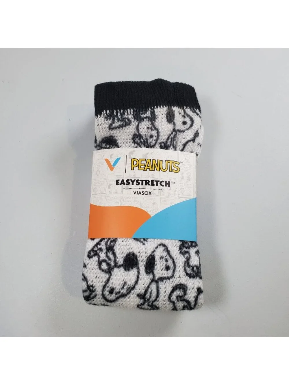 Viasox Easy Stretch Compression Socks Women Size S - M NWT Snoopy Bamboo Blend